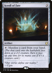 Pergaminho do Destino / Scroll of Fate - Magic: The Gathering - MoxLand