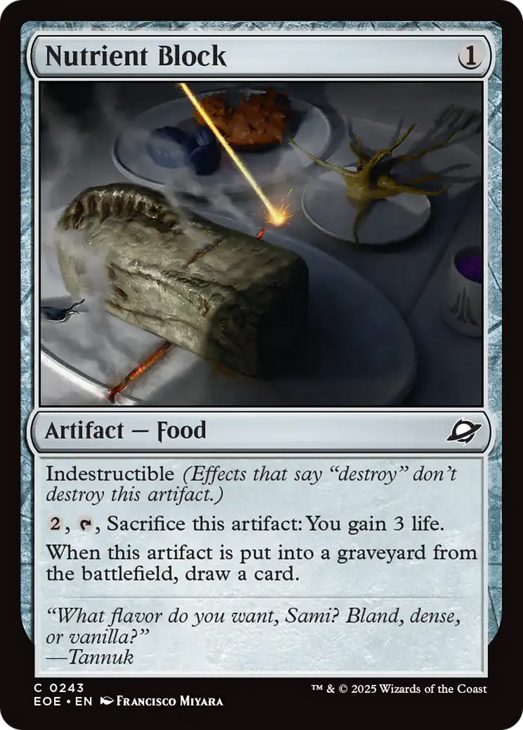 Bloco de Nutrientes / Nutrient Block - Magic: The Gathering - MoxLand