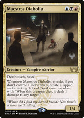 Diabolista dos Maestros / Maestros Diabolist - Magic: The Gathering - MoxLand