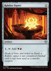 Sinete Rakdos / Rakdos Signet