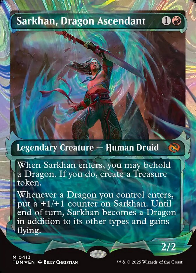 Sarkhan, Ascendente Dracônico / Sarkhan, Dragon Ascendant - Magic: The Gathering - MoxLand