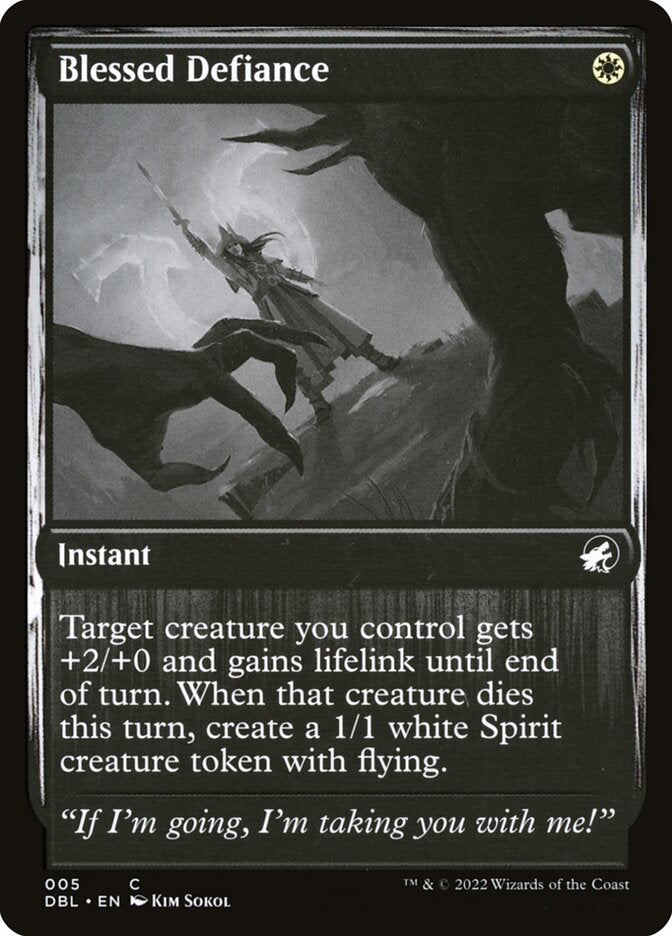 Desafio Abençoado / Blessed Defiance - Magic: The Gathering - MoxLand