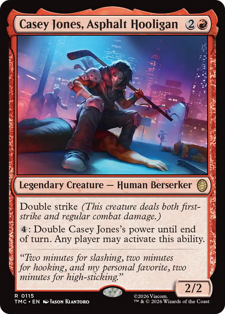 Casey Jones, Asphalt Hooligan - Magic: The Gathering - MoxLand