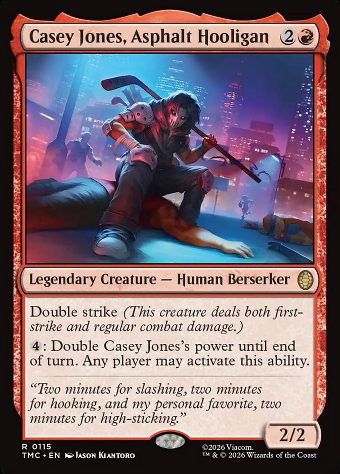 Casey Jones, Asphalt Hooligan - Magic: The Gathering - MoxLand