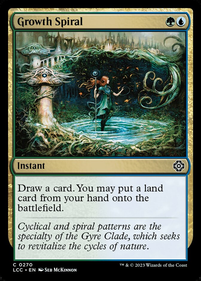 Espiral de Crescimento / Growth Spiral - Magic: The Gathering - MoxLand