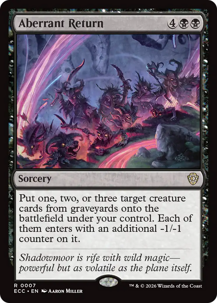 Aberrant Return - Magic: The Gathering - MoxLand