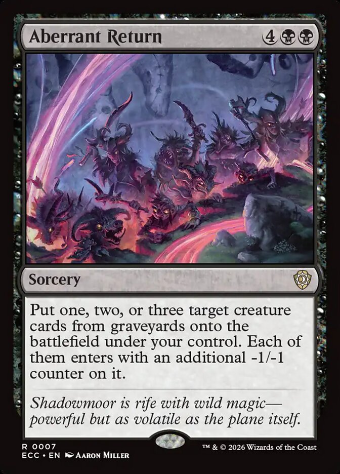 Aberrant Return - Magic: The Gathering - MoxLand