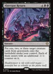 Aberrant Return - Magic: The Gathering - MoxLand