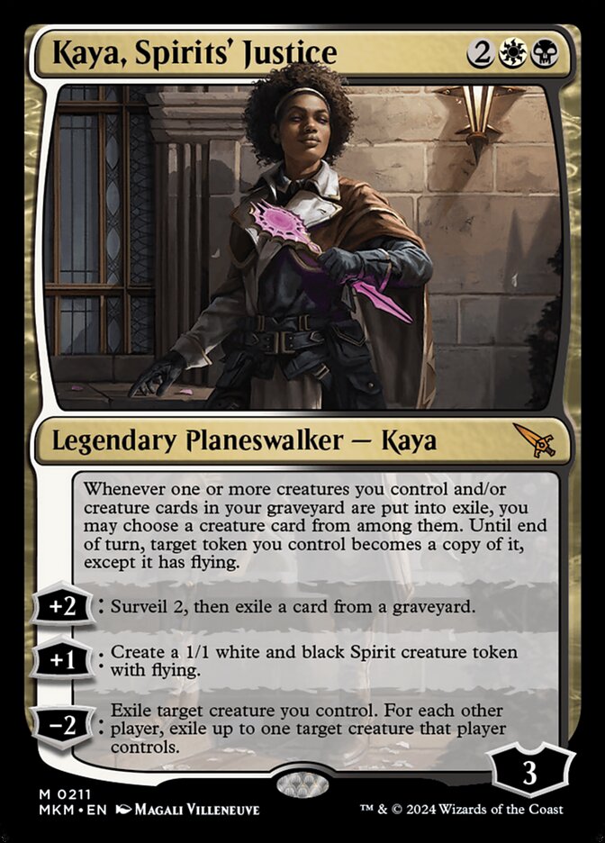 Kaya, Justiça dos Espíritos / Kaya, Spirits' Justice - Magic: The Gathering - MoxLand