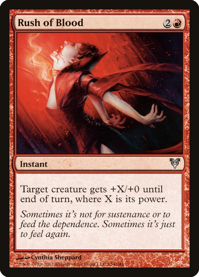 Torrente de Sangue / Rush of Blood - Magic: The Gathering - MoxLand