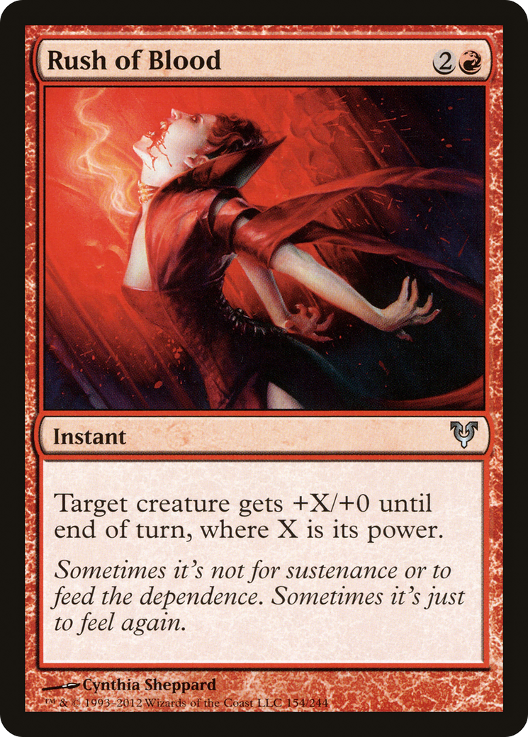 Torrente de Sangue / Rush of Blood - Magic: The Gathering - MoxLand