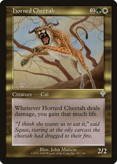 Guepardo com Chifres / Horned Cheetah - Magic: The Gathering - MoxLand