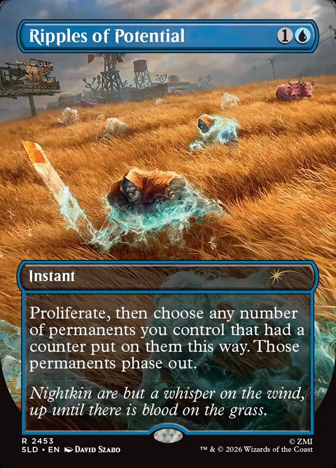 Ondulações de Potencial / Ripples of Potential - Magic: The Gathering - MoxLand