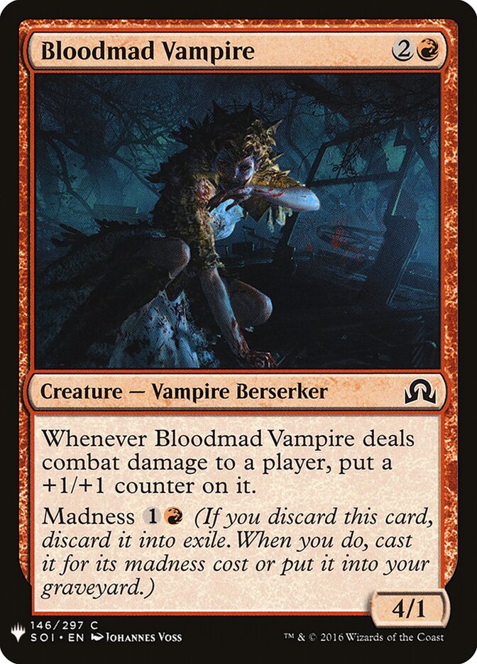 Vampira Sanguinsana / Bloodmad Vampire - Magic: The Gathering - MoxLand