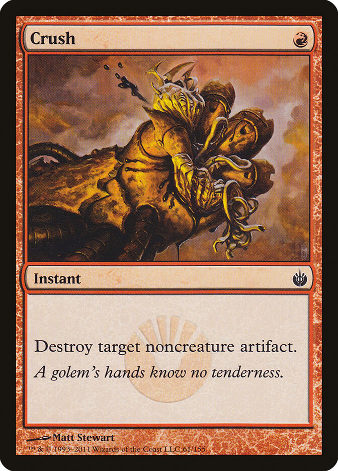 Triturar / Crush - Magic: The Gathering - MoxLand