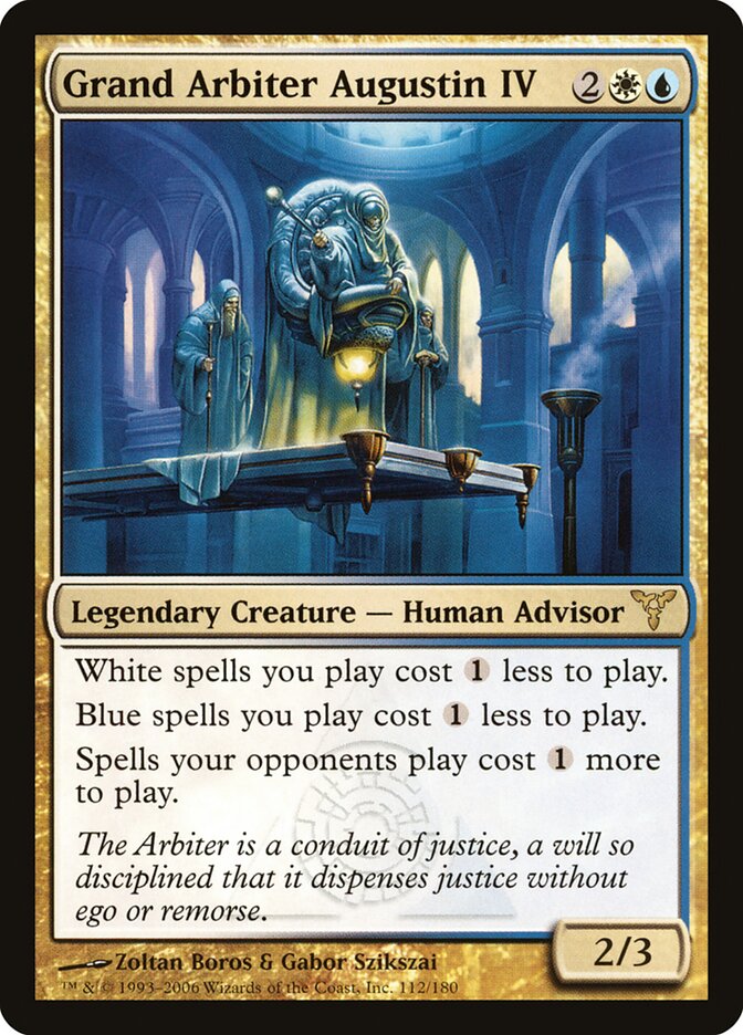 Árbitro-Mor Agostinho IV / Grand Arbiter Augustin IV - Magic: The Gathering - MoxLand