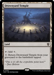 Templo da Costa Náufraga / Drownyard Temple - Magic: The Gathering - MoxLand
