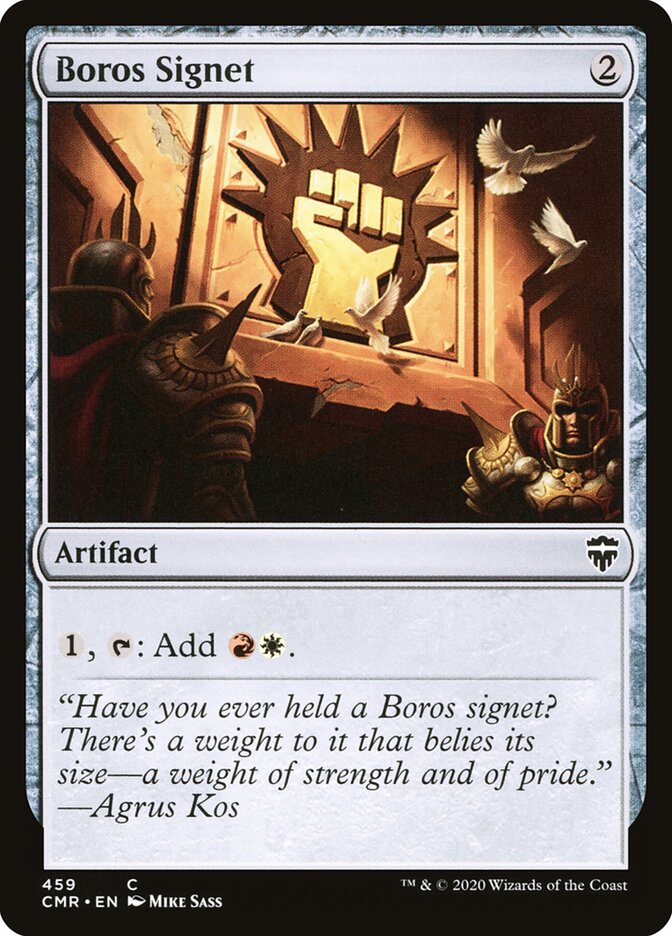 Sinete Boros / Boros Signet - Magic: The Gathering - MoxLand