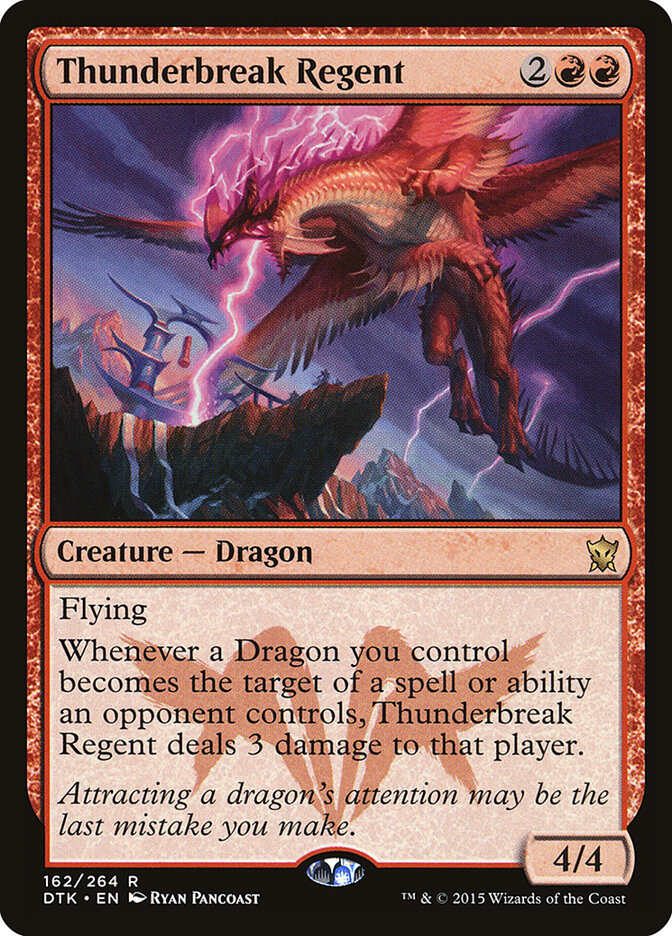 Regente do Ataque Fulminante / Thunderbreak Regent - Magic: The Gathering - MoxLand