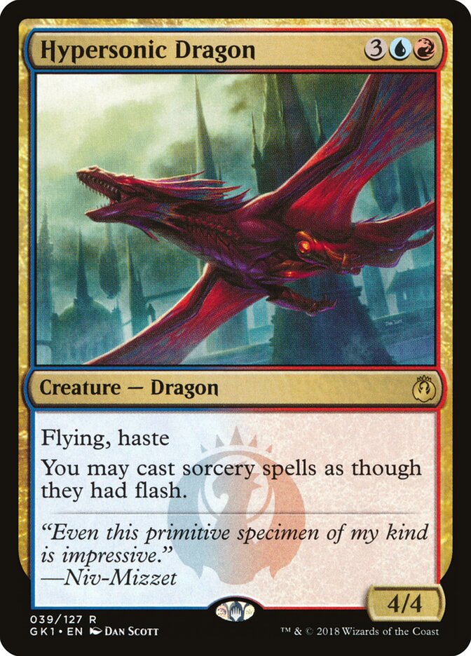 Dragão Hipersônico / Hypersonic Dragon - Magic: The Gathering - MoxLand