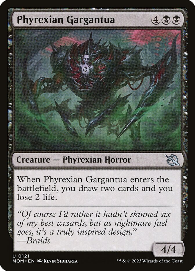 Gargantua Phyrexiano / Phyrexian Gargantua - Magic: The Gathering - MoxLand