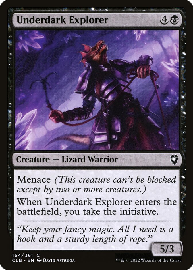 Explorador do Subterrâneo / Underdark Explorer - Magic: The Gathering - MoxLand