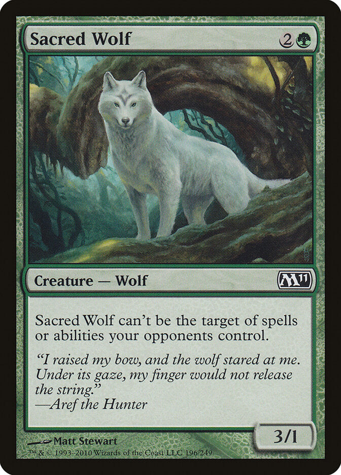 Lobo Sagrado / Sacred Wolf - Magic: The Gathering - MoxLand