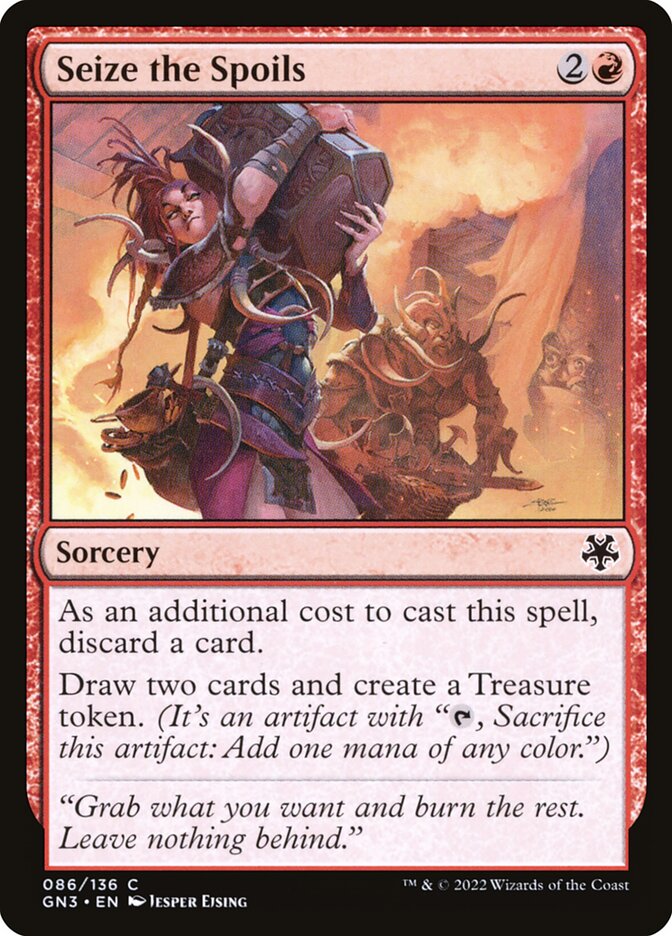 Apreender os Espólios / Seize the Spoils - Magic: The Gathering - MoxLand