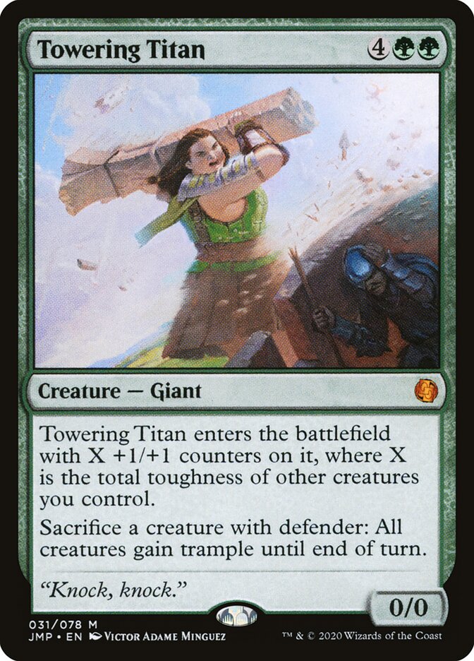 Towering Titan / Towering Titan - Magic: The Gathering - MoxLand