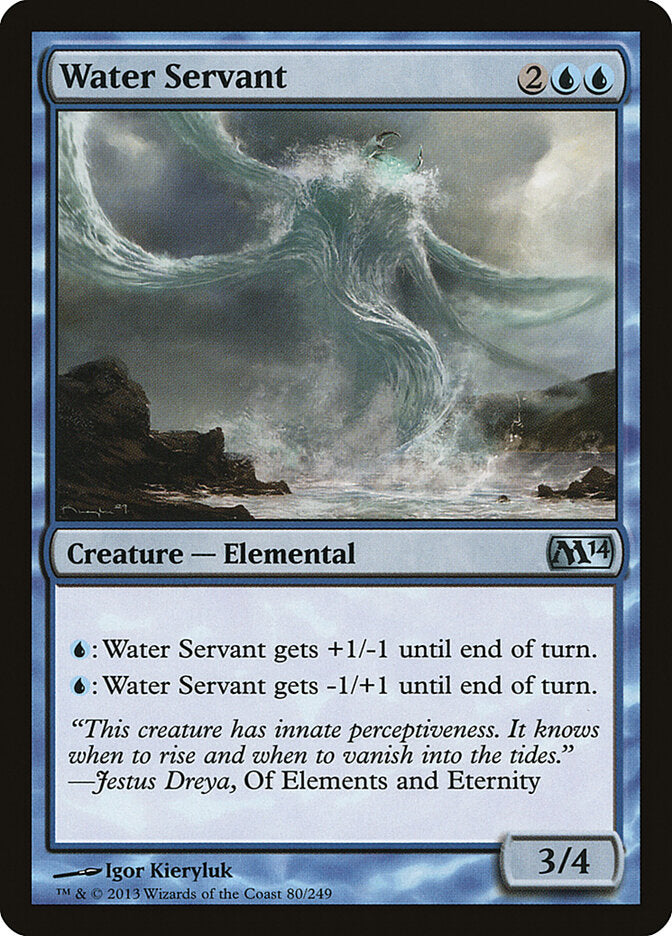 Servo da Água / Water Servant - Magic: The Gathering - MoxLand