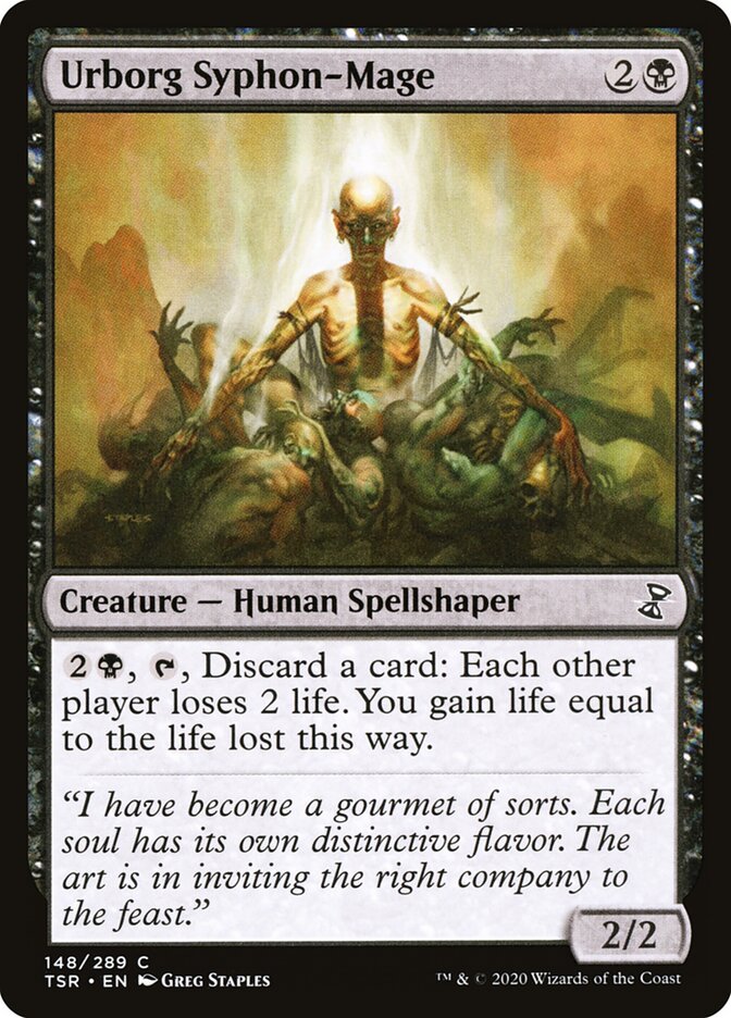 Mago-sifão de Urborg / Urborg Syphon-Mage - Magic: The Gathering - MoxLand