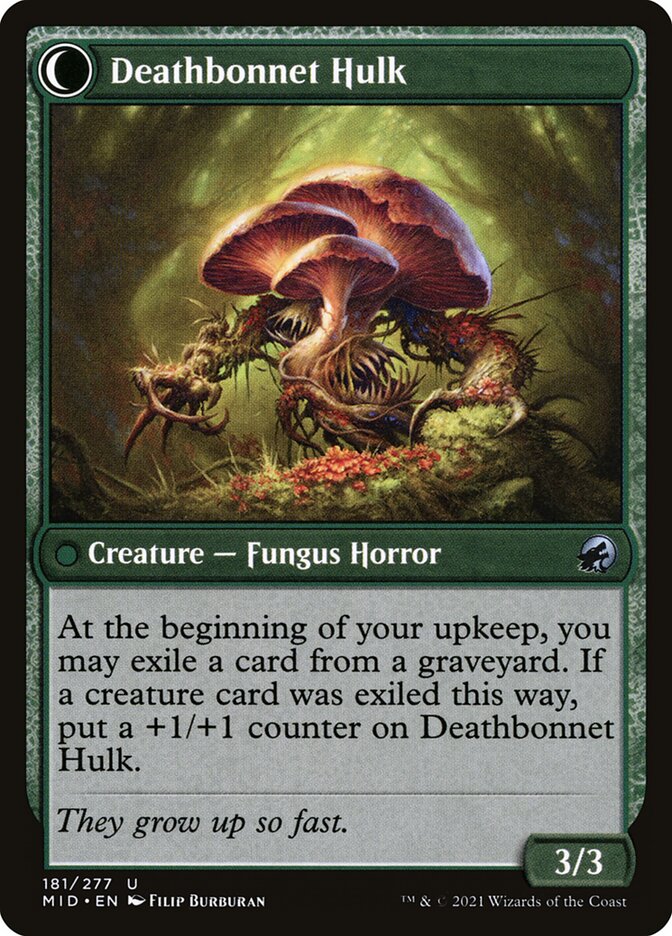 Broto Necrocapelo / Deathbonnet Sprout - Magic: The Gathering - MoxLand