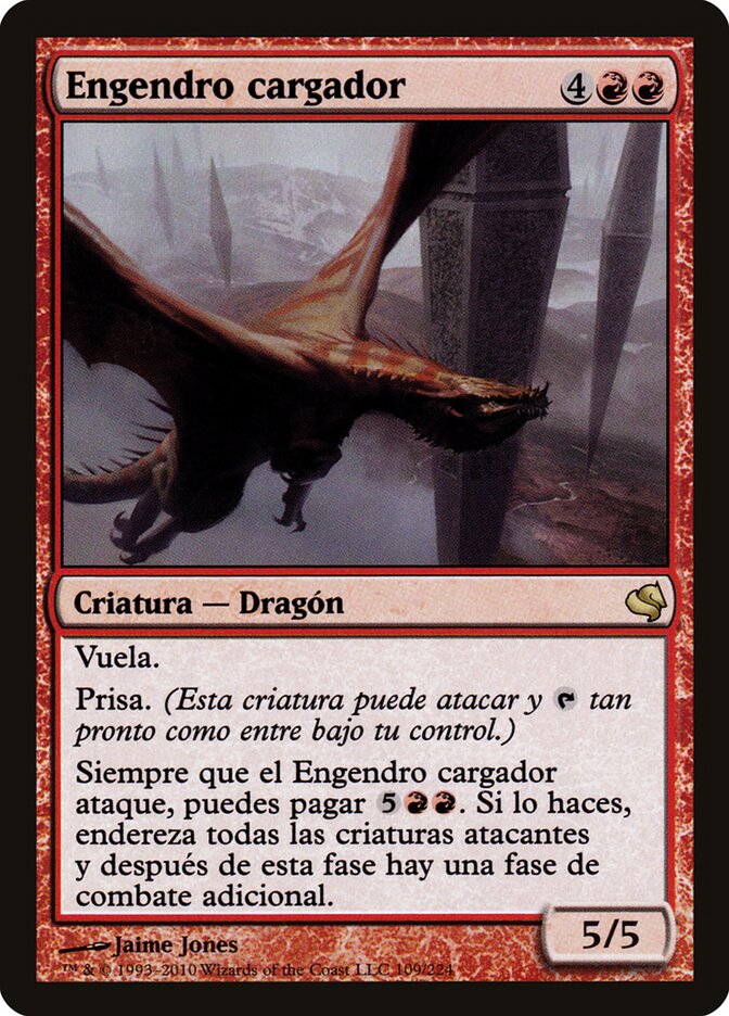 Dragão Avérneo Atacante / Hellkite Charger - Magic: The Gathering - MoxLand