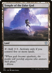 Templo do Falso Deus / Temple of the False God - Magic: The Gathering - MoxLand