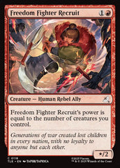 Recruta dos Lutadores da Liberdade / Freedom Fighter Recruit - Magic: The Gathering - MoxLand