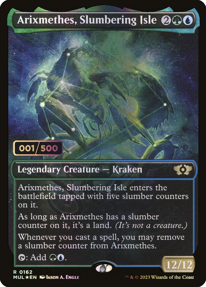 Arixmetes, Ilha Hibernante / Arixmethes, Slumbering Isle - Magic: The Gathering - MoxLand