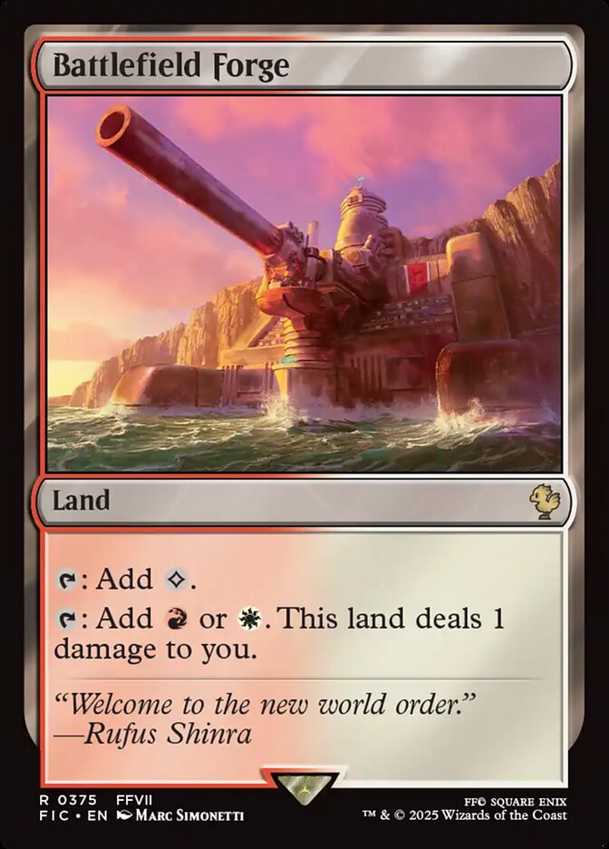 Forjaria do Campo de Batalha / Battlefield Forge - Magic: The Gathering - MoxLand