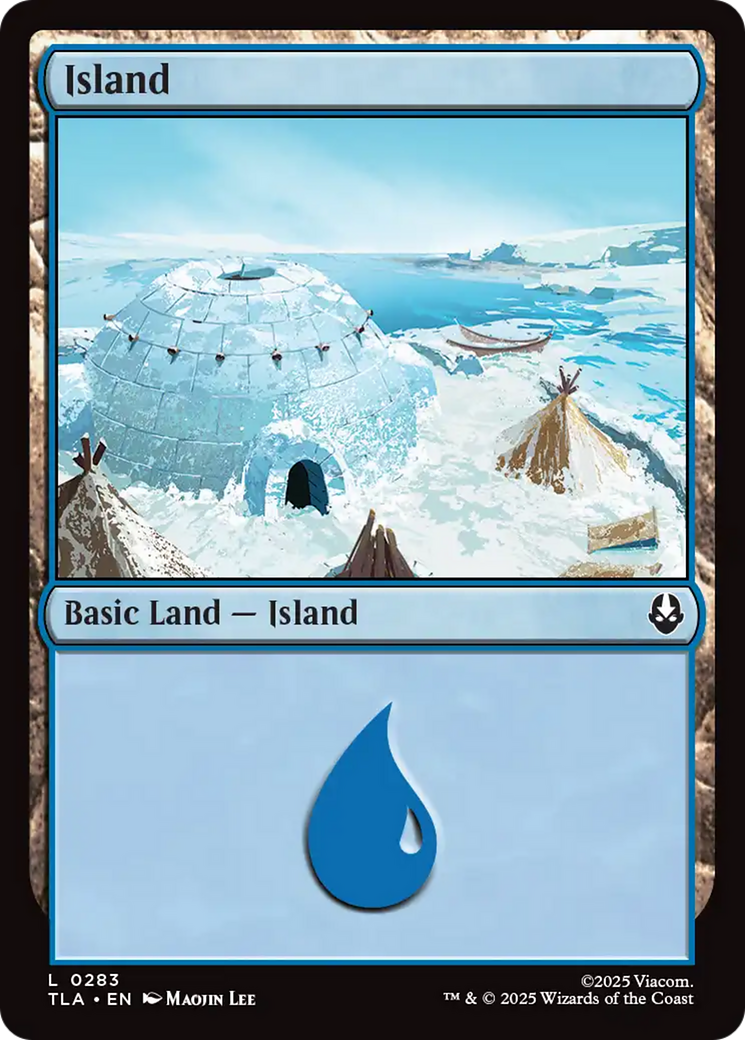 Ilha (#283) / Island - Magic: The Gathering - MoxLand