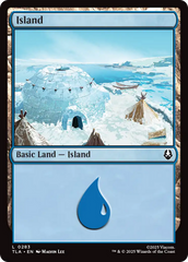 Ilha (#283) / Island - Magic: The Gathering - MoxLand
