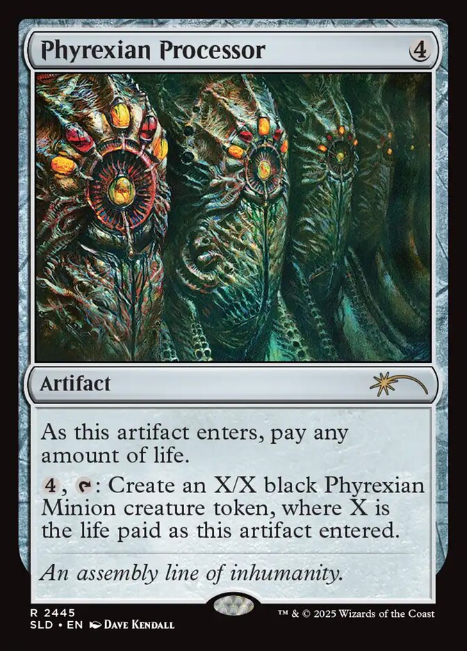 Processador Phyrexiano / Phyrexian Processor - Magic: The Gathering - MoxLand