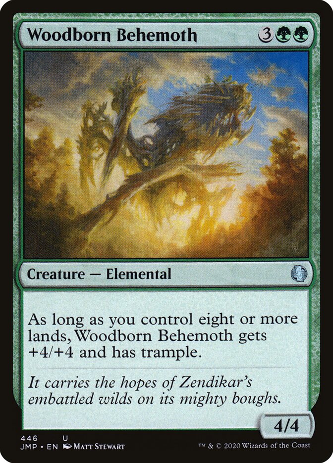 Behemot Lígneo / Woodborn Behemoth - Magic: The Gathering - MoxLand