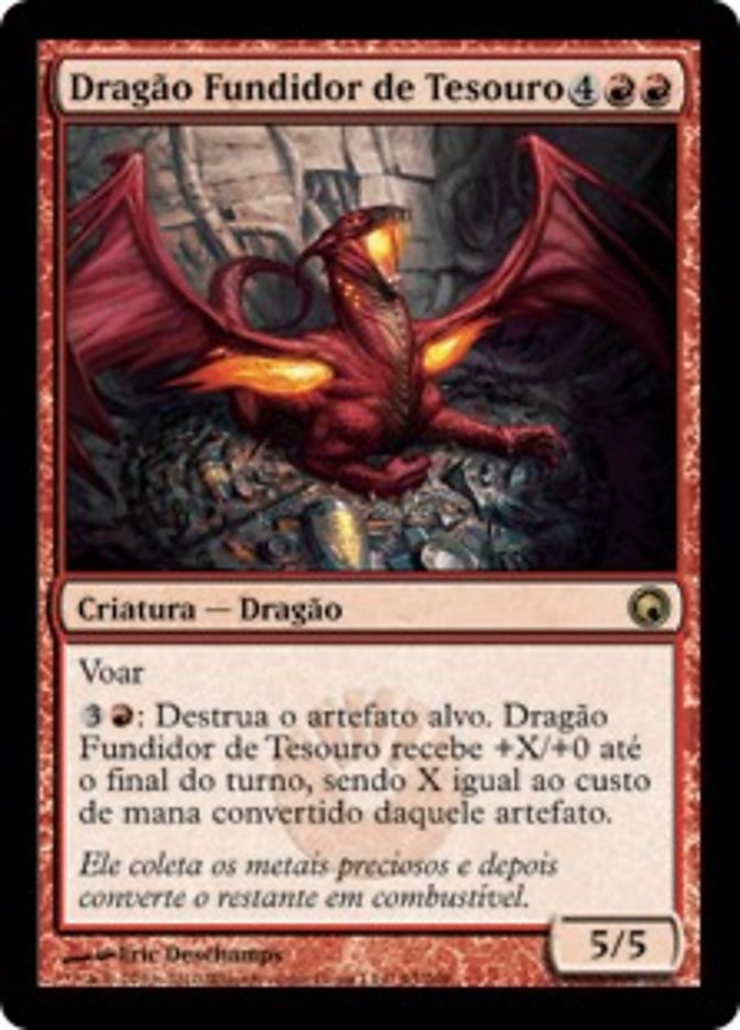 Dragão Fundidor de Tesouro / Hoard-Smelter Dragon - Magic: The Gathering - MoxLand