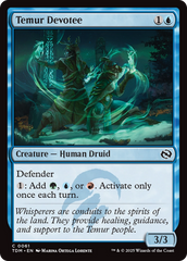 Devotos Temur / Temur Devotee - Magic: The Gathering - MoxLand