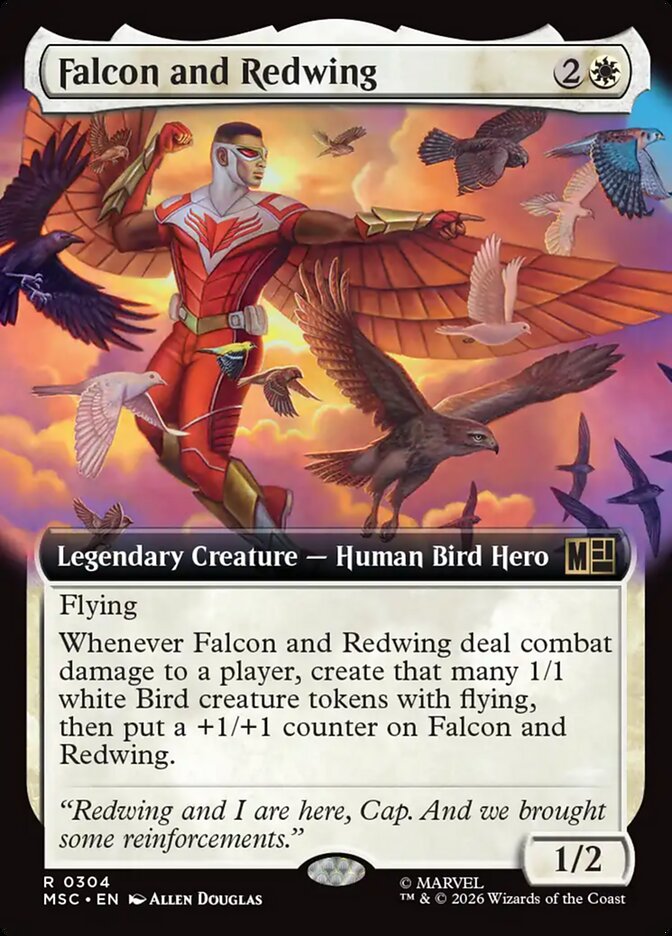 Falcon and Redwing - Magic: The Gathering - MoxLand