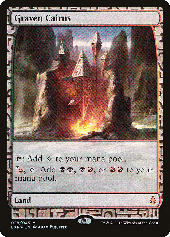 Caerne Esculpido / Graven Cairns - Magic: The Gathering - MoxLand
