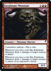 Minotauro Karplusano / Karplusan Minotaur - Magic: The Gathering - MoxLand