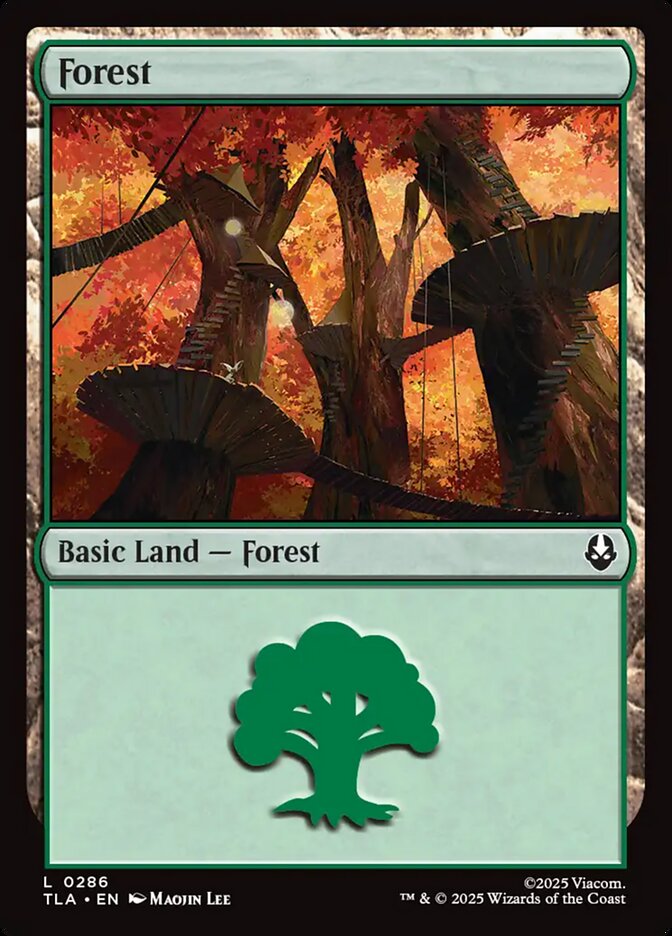 Floresta (#286) / Forest - Magic: The Gathering - MoxLand