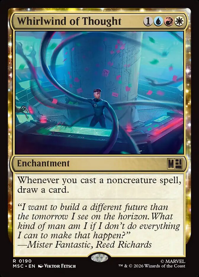 Redemoinho de Pensamentos / Whirlwind of Thought - Magic: The Gathering - MoxLand