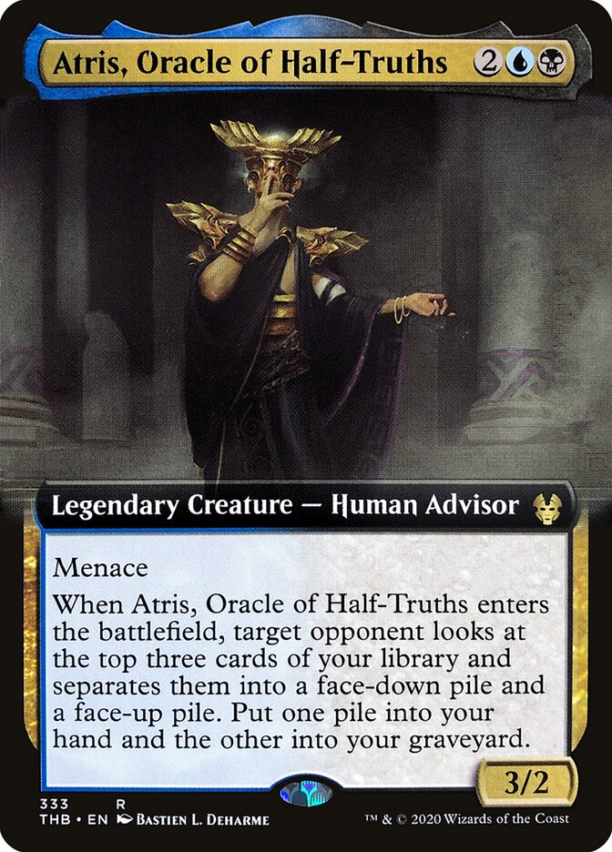 Átris, Oráculo de Meias-verdades / Atris, Oracle of Half-Truths - Magic: The Gathering - MoxLand