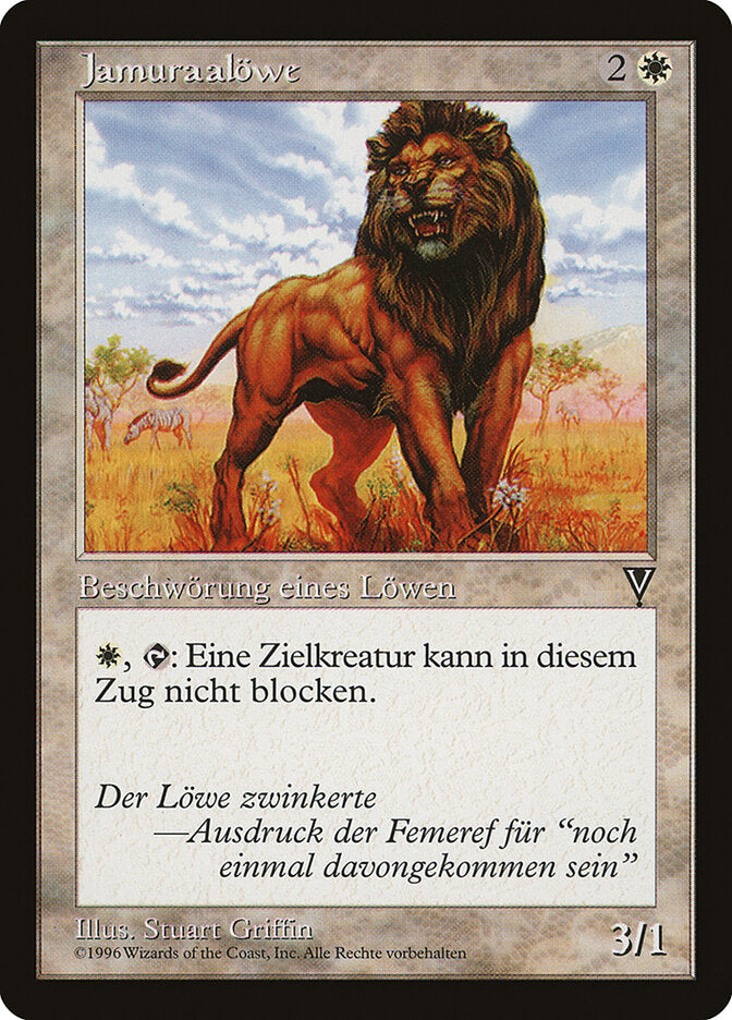Leão de Jamuraa / Jamuraan Lion - Magic: The Gathering - MoxLand